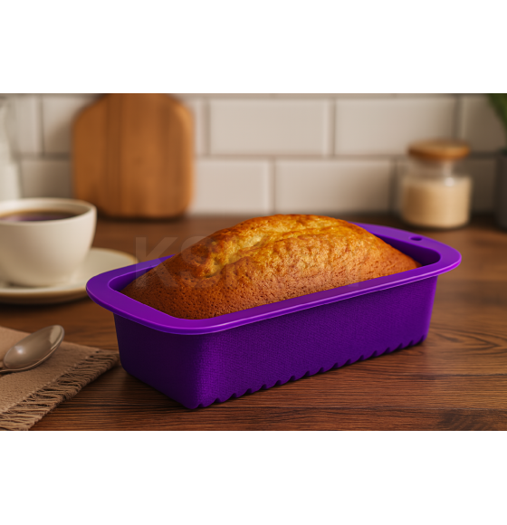 Форма для выпекания силиконовая 26,5*13,3*6 см (HEBAHL-029, код 291779) (HEBAHL-029) 