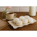 Блюдо фарфоровое 25*16*2,5 см (XY-04) (XY-04) 