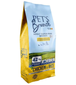 Корм сухой для взрослых собак миниатюрных пород "PET`S BRUNCH ADULT SUPER MINI BREEDS" ф.1 кг
