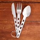 Набор туриста 3 в 1 рукоять с отверстиями с кольцом, 18 см 1277577 (1277577) 