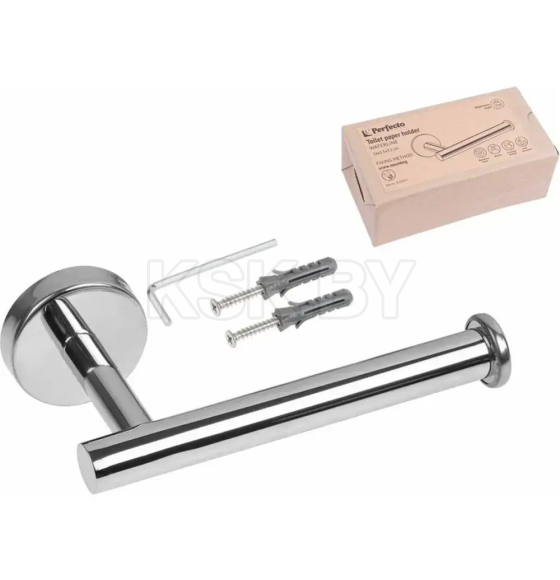 Держатель для туалетной бумаги PERFECTO LINEA WATERLINE, нержавеющая сталь,глянец  35-031013 (35-031013) 