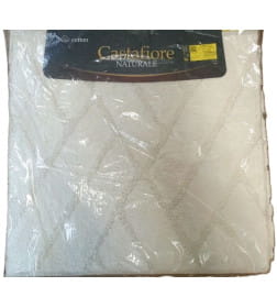 Коврик для в/к VONATEKS "BERLE" из 1-й шт, 60х60 см, кремовый