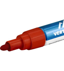 Маркер-краска строительный красный VERTEXTOOLS