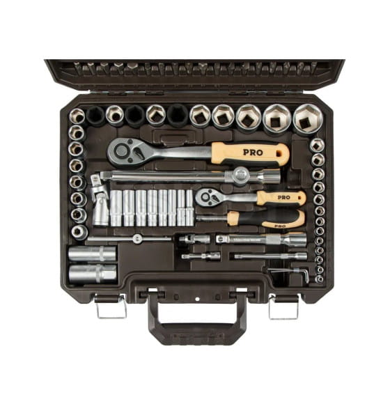 Набор головок и бит 110пр. 1/4",1/2" PRO STARTUL DAKAR (PRO-110DK) 