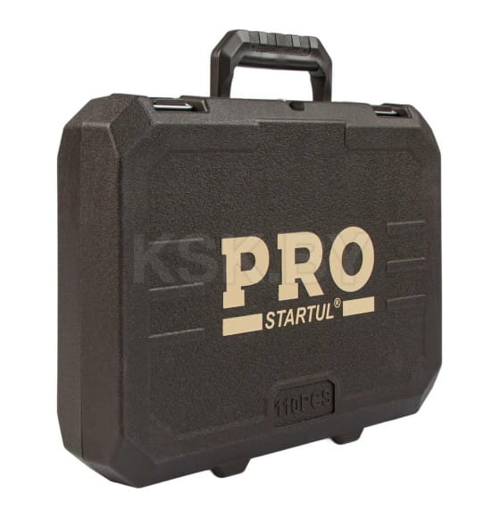 Набор головок и бит 110пр. 1/4",1/2" PRO STARTUL DAKAR (PRO-110DK) 