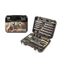 Набор головок и ключей 82пр. 1/4",1/2" PRO STARTUL DAKAR