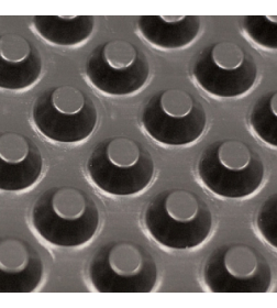 Мембрана Изостуд 400 (Isostud 400) гидроизоляционная (профилированная), 19м2 (0,95*20м)