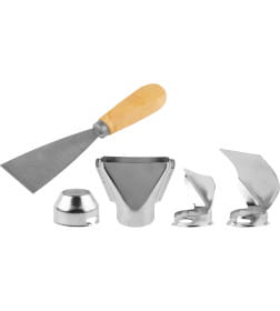 Термовоздуходувка WORTEX HG 6020-1 в чем. + набор сопл