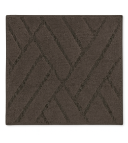 Коврик для в/к VONATEKS "BERLE" из 1-й шт, 60х60 см, антрацит