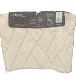 Комплект ковриков  для в/к VONATEKS "BERLE" из 2-х шт, 60х100, 50х60 см, кремовый