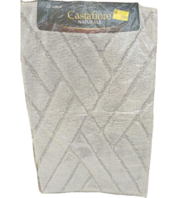 Коврик для в/к VONATEKS "BERLE" из 1-й шт, 60х100 см, серый