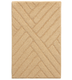 Комплект ковриков  для в/к VONATEKS "BERLE" из 2-х шт, 60х100, 50х60 см, капучино