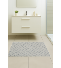 Комплект ковриков  для в/к VONATEKS "TITAN" из 2-х шт, 60х100, 50х60 см, серый
