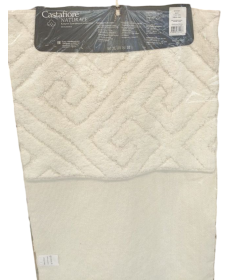 Комплект ковриков  для в/к VONATEKS "TITAN" из 2-х шт, 60х100, 50х60 см, кремовый