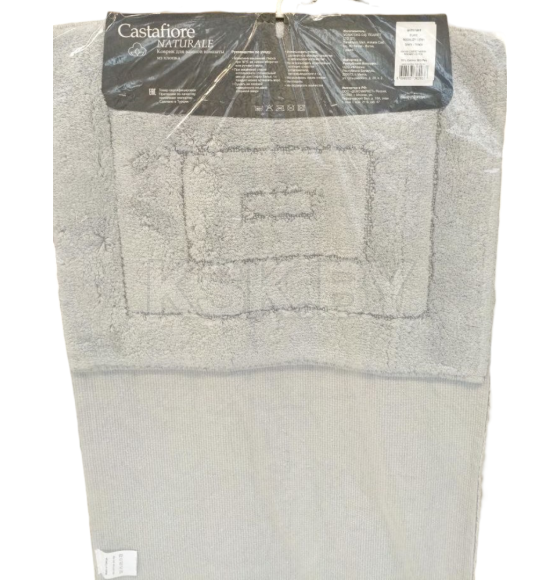 Комплект ковриков  для в/к VONATEKS "RODSLEY" из 2-х шт, 60х100, 50х60 см, серый