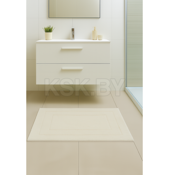 Коврик для в/к VONATEKS "RODSLEY" из 1-й шт, 60х100 см, кремовый