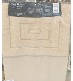 Комплект ковриков  для в/к VONATEKS "RODSLEY" из 2-х шт, 60х100, 50х60 см, капучино