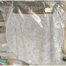 Коврик для в/к VONATEKS "BUZUL" из 1-й шт круглый , 80х80 см, серый