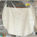 Коврик для в/к VONATEKS "BUZUL" из 1-й шт круглый , 80х80 см, кремовый