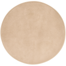 Коврик для в/к VONATEKS "DUZ CUT" из 1-й шт круглый , 80х80 см, капучино