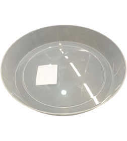Поддон 230мм для горшков, прозрачный Технопластик