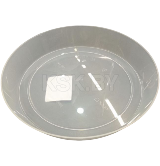 Поддон 230мм для горшков, прозрачный Технопластик