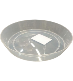 Поддон 190мм для горшков, прозрачный Технопластик