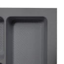 Лоток для столовых приборов 500 PIXEL 435х485мм,графит (117239) 