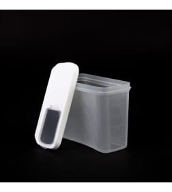 Емкость для сыпучих продуктов "Лайн" 1,5л (белый) М9003