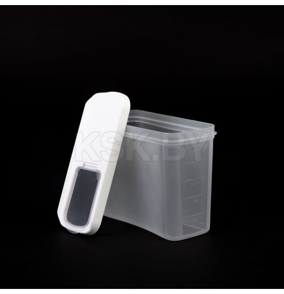 Емкость для сыпучих продуктов "Лайн" 1,5л (белый) М9003 (М9003) 