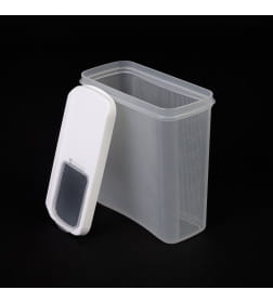 Емкость для сыпучих продуктов "Лайн" 2,0 л (белый) М9005