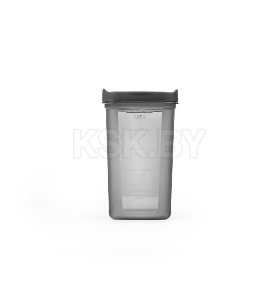 Емкость для сыпучих продуктов "Лайн" 1,5л (графитовый) М9004 (М9004) 