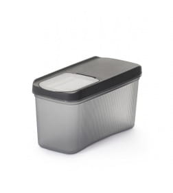 Емкость для сыпучих продуктов "Лайн" 1,0л (графитовый) М9002