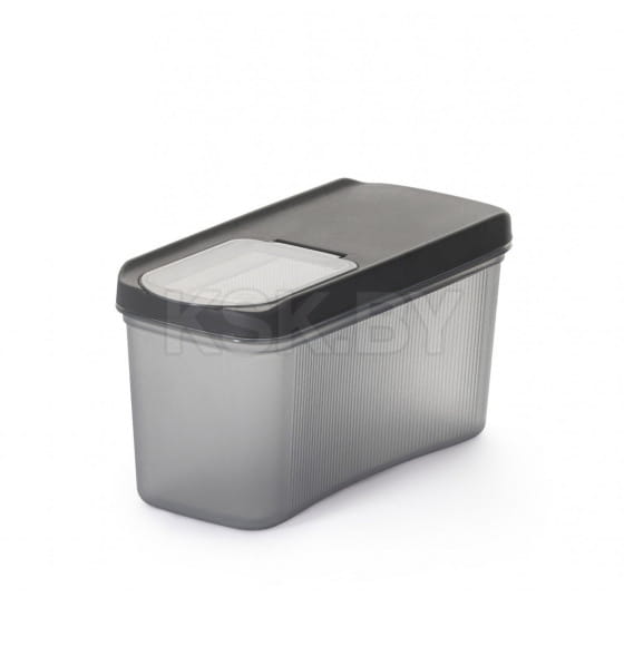 Емкость для сыпучих продуктов "Лайн" 1,0л (графитовый) М9002 (М9002) 