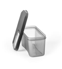 Емкость для сыпучих продуктов "Лайн" 1,0л (графитовый) М9002