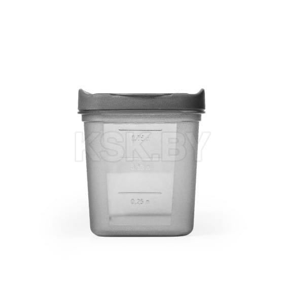 Емкость для сыпучих продуктов "Лайн" 1,0л (графитовый) М9002 (М9002) 