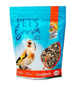 Корм сухой для птиц "Рацион для диких певчих птиц" 0,5кг