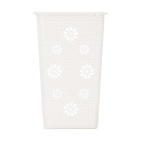 Корзина для белья  Альтернатива Плетенка 60л белая М2254 Уценка (М2254) 