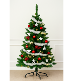 Елка искусственная 150 см на металлической подставке S711A-150
