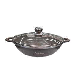 Набор кухонной посуды из алюминия (32 см/28 см/24 см/20 см, низк. 28см ) DomiNado TW-10 микс