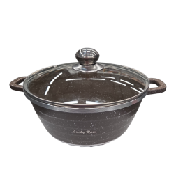 Набор кухонной посуды из алюминия (32 см/28 см/24 см/20 см, низк. 28см ) DomiNado TW-10 микс