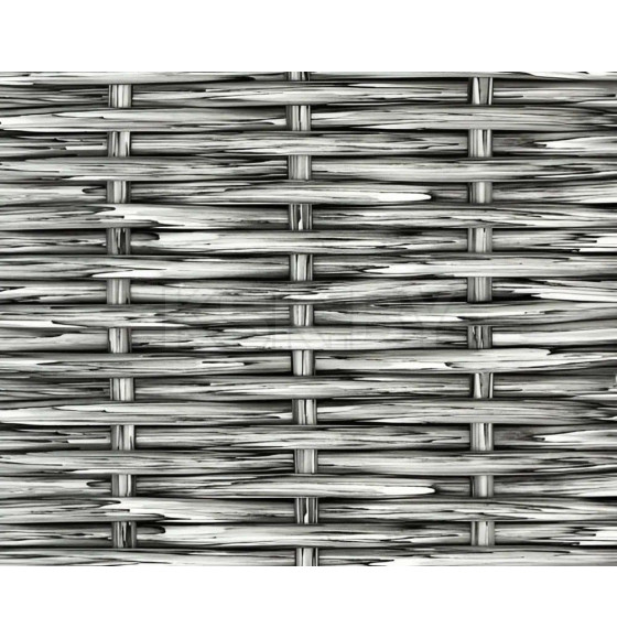 Ротанг искусственный  МАрт С-6-450-Ч с профиль 6 мм Березка