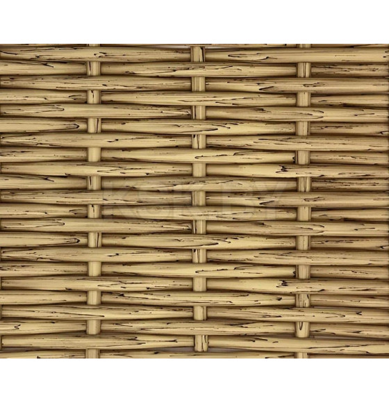 Ротанг искусственный  МАрт С-6-72336-7295 с профиль 6 мм Светлая лоза