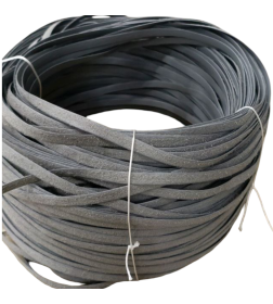 Ротанг искусственный  МЛ 9-9101-Ш лента 9 мм Темно-серый шлиф
