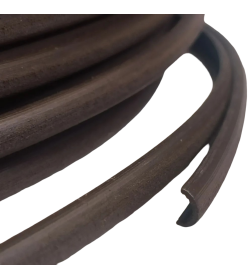 Ротанг искусственный  МАрт С-7-Венге-Ш с профиль 7 мм Венге шлиф