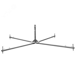 Четырехнога для молниеприемной мачты высотой более 7 м (без оснований), термодиффузия TDM SQ2401-3119