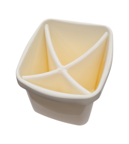 Подставка для столовых приборов, белая, серия Light Технопластик