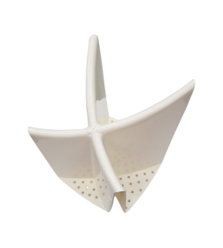 Подставка для столовых приборов, белая, серия Light Технопластик