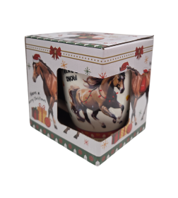 Кружка фарфоровая "Лошадь" 340 мл (арт. ZPX248708, код 291830)