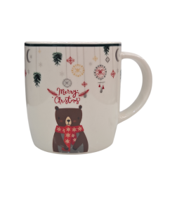 Кружка керамическая, в кор., 360 мл., Winter Time-2, PERFECTO LINEA